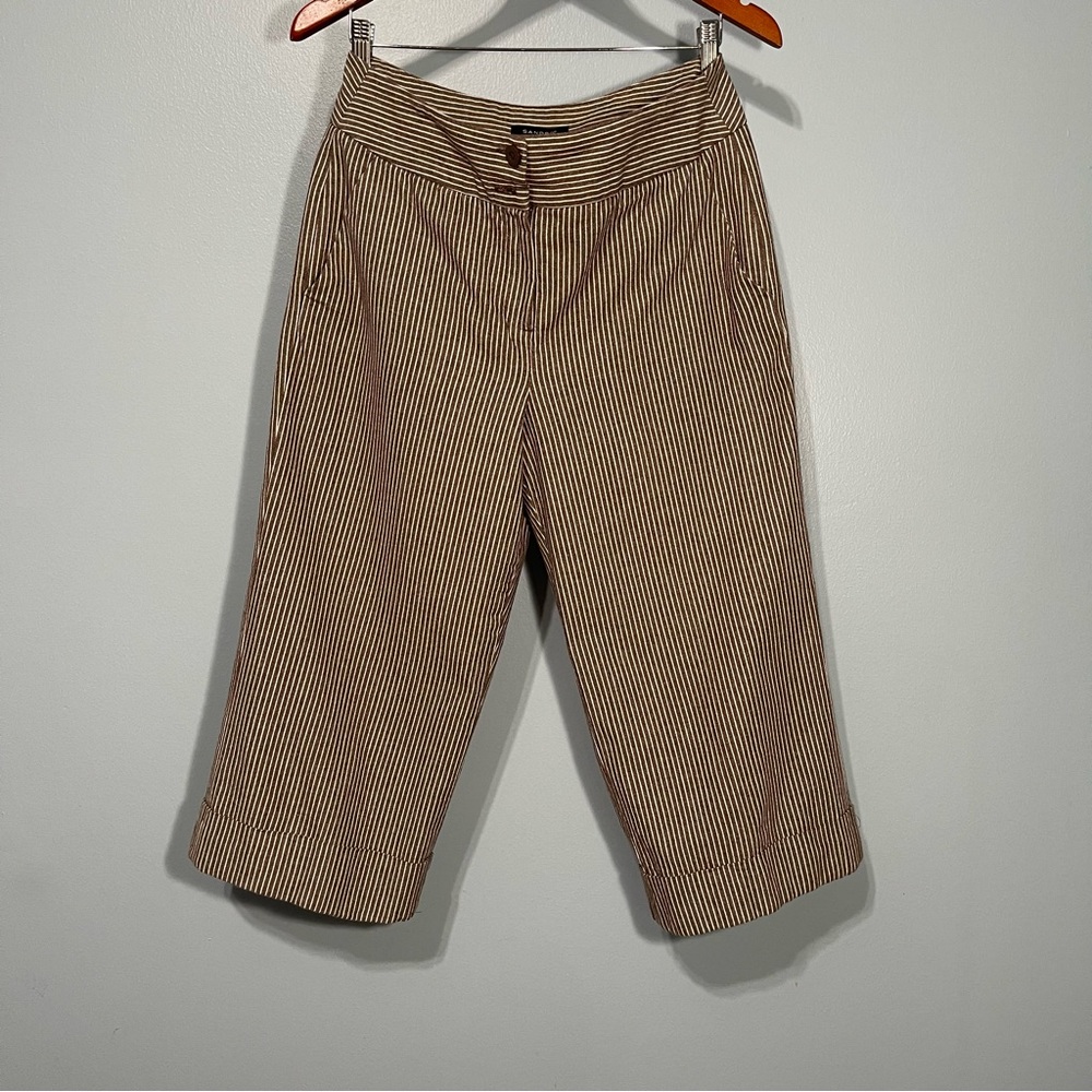 Sandro Sportswear. Women’s Wide striped pants .